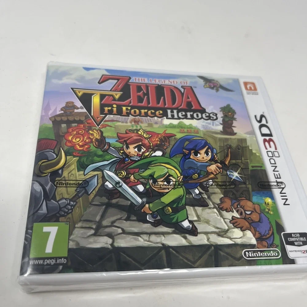 Legend Of Zelda Tri Force Heroes (Nintendo3DS, 2015,) New Sealed PAL REGION